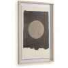 Kave Home - Tableau Naira Cercle Noir 60 X 90 Cm - Beige 1 Kave Home - Tableau Naira Cercle Noir 60 X 90 Cm - Beige -KAVE HOME Soldes 2022 40575033 1