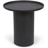 Kave Home - Table D'appoint Ronde Fleksa En Métal Noir Ø 45cm - Noir 2 Kave Home - Table D'appoint Ronde Fleksa En Métal Noir Ø 45cm - Noir -KAVE HOME Soldes 2022 41308147 1