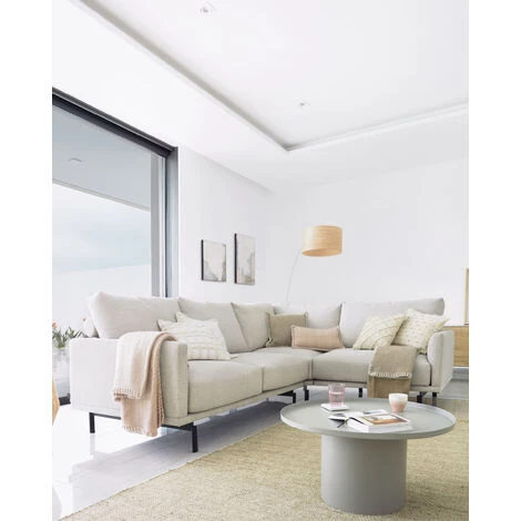 Kave Home - Table D'appoint Ronde Fleksa En Métal Gris Ø 72cm - Gris 4 Kave Home - Table D'appoint Ronde Fleksa En Métal Gris Ø 72cm - Gris – Image 2