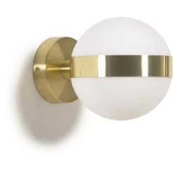 Kave Home - Applique Anasol En Métal Finition Dorée - Doré