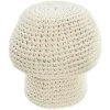 Kave Home - Pouf Enrica En Forme De Champignon Blanc Ø 30 Cm - Blanc 2 Kave Home - Pouf Enrica En Forme De Champignon Blanc Ø 30 Cm - Blanc -KAVE HOME Soldes 2022 41549823 1