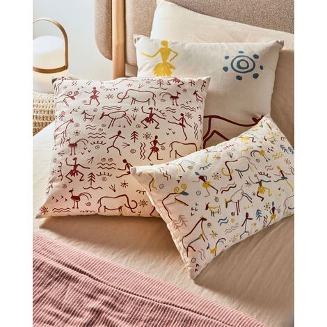 Kave Home - Pouf Enrica En Forme De Champignon Blanc Ø 30 Cm - Blanc 4 Kave Home - Pouf Enrica En Forme De Champignon Blanc Ø 30 Cm - Blanc – Image 2