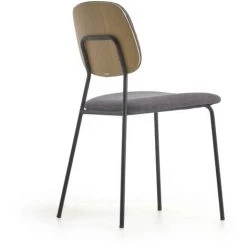 Kave Home - Chaise Benilda Gris Foncé, Contreplaqué De Chêne Et Acier Finition Noir - Gris 9 Kave Home - Chaise Benilda Gris Foncé, Contreplaqué De Chêne Et Acier Finition Noir - Gris -KAVE HOME Soldes 2022 43952280 3