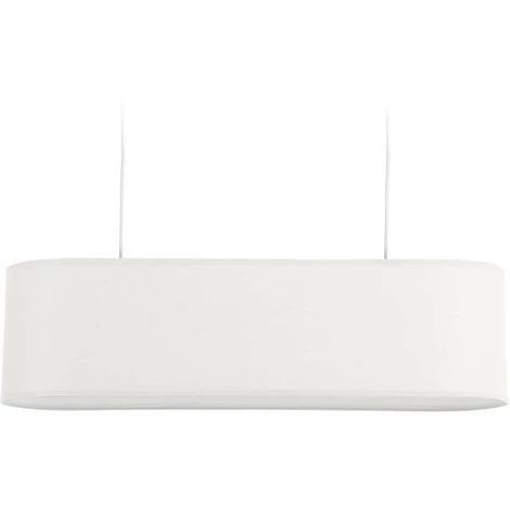 Kave Home - Abat-jour Suspension Palette Blanc 20 X 75 Cm - Blanc 3 Kave Home - Abat-jour Suspension Palette Blanc 20 X 75 Cm - Blanc