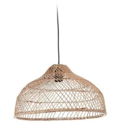 Kave Home - Abat-jour Pour Suspension Dyara 100% Rotin Ø 41 Cm - Naturel