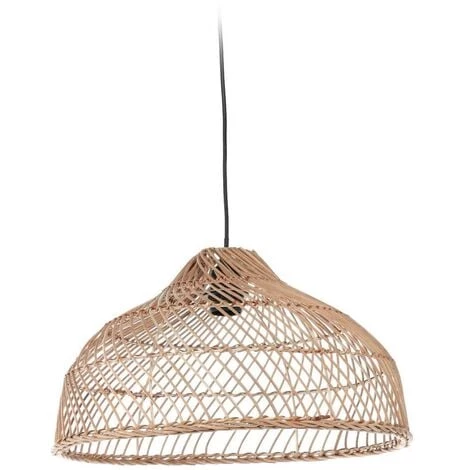 Kave Home - Abat-jour Pour Suspension Dyara 100% Rotin Ø 41 Cm - Naturel 3 Kave Home - Abat-jour Pour Suspension Dyara 100% Rotin Ø 41 Cm - Naturel