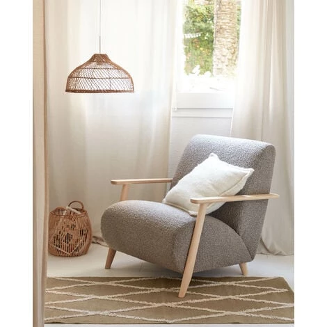 Kave Home - Abat-jour Pour Suspension Dyara 100% Rotin Ø 41 Cm - Naturel 4 Kave Home - Abat-jour Pour Suspension Dyara 100% Rotin Ø 41 Cm - Naturel – Image 2