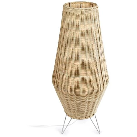 Kave Home - Lampe De Table Taille Moyenne Kamaria En Rotin Finition Naturelle - Naturel 3 Kave Home - Lampe De Table Taille Moyenne Kamaria En Rotin Finition Naturelle - Naturel