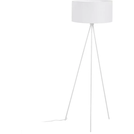 Kave Home - Lampadaire Ikia En Métal Peint Blanc - Blanc 3 Kave Home - Lampadaire Ikia En Métal Peint Blanc - Blanc