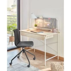 Kave Home - Chaise De Bureau Ralfi Noire Avec Assise Noire - Noir 10 Kave Home - Chaise De Bureau Ralfi Noire Avec Assise Noire - Noir -KAVE HOME Soldes 2022 47128045 4
