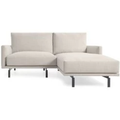 Kave Home - Canapé Galene 3 Places Avec Méridienne Droite Beige 194 Cm - Beige