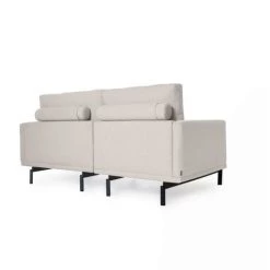 Kave Home - Canapé Galene 3 Places Avec Méridienne Droite Beige 194 Cm - Beige -KAVE HOME Soldes 2022 48054991 3