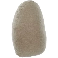 Kave Home - Pouf Gaby 100% Laine Marron - Marron