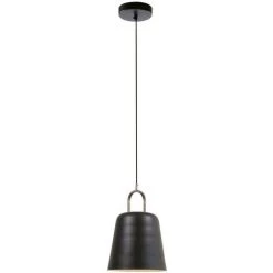 Kave Home - Suspension Daian En Métal Peint Noir - Noir