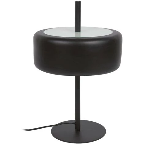 Kave Home - Lampe Francisca En Métal Peint Noir Et Verre - Noir 3 Kave Home - Lampe Francisca En Métal Peint Noir Et Verre - Noir