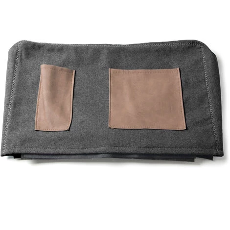 Kave Home - Housse Chauffeuse Kos Graphite - Noir 4 Kave Home - Housse Chauffeuse Kos Graphite - Noir – Image 2