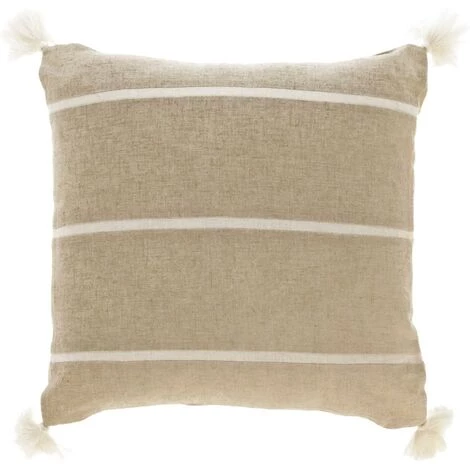 Kave Home - Housse De Coussin Silene 45 X 45 Cm - Beige 3 Kave Home - Housse De Coussin Silene 45 X 45 Cm - Beige