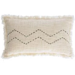 Kave Home - Housse De Coussin Seila 30 X 50 Cm - Beige