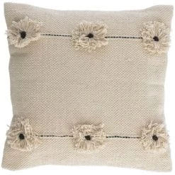 Kave Home - Housse De Coussin Belisa 45 X 45 Cm - Beige