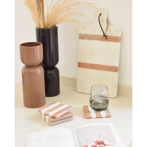 Kave Home - Planche à Découper Jesiah En Marbre - Blanc 4 Kave Home - Planche à Découper Jesiah En Marbre - Blanc – Image 2