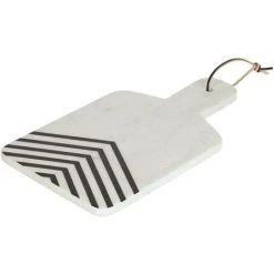 Kave Home - Planche à Découper Imeris En Marbre - Blanc