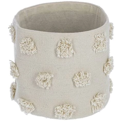 Kave Home - Panier Petit Khrista 100% Coton (GOTS) Beige - Beige 3 Kave Home - Panier Petit Khrista 100% Coton (GOTS) Beige - Beige