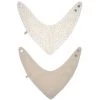 Kave Home - Lot Maren De 2 Bandanas 100% Coton Bio (GOTS) Beige à Pois Rose - Multicolore 1 Kave Home - Lot Maren De 2 Bandanas 100% Coton Bio (GOTS) Beige à Pois Rose - Multicolore -KAVE HOME Soldes 2022 49720219 1