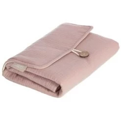 Kave Home - Matelas à Langer De Voyage Jeila 100% Coton Bio (GOTS) Rose - Rose