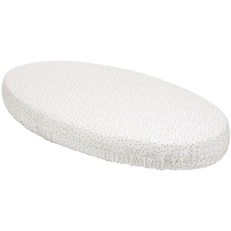 Kave Home - Drap-housse Pour Berceau Nahima 100% Coton Bio (GOTS) à Pois Rose - Blanc 3 Kave Home - Drap-housse Pour Berceau Nahima 100% Coton Bio (GOTS) à Pois Rose - Blanc