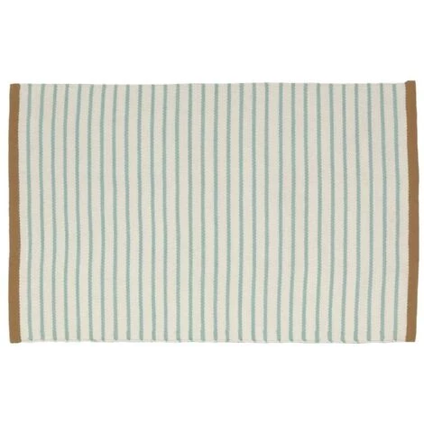 Kave Home - Tapis Catiana En PET Rayures Vert De 60 X 90 Cm - Vert 3 Kave Home - Tapis Catiana En PET Rayures Vert De 60 X 90 Cm - Vert