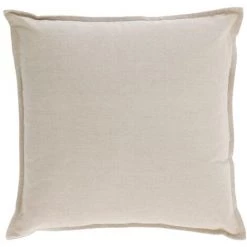 Kave Home - Housse De Coussin Achebe En Coton Et Lin Beige 45 X 45 Cm - Beige
