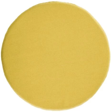 Kave Home - Galette De Chaise Ronde Biasina 100% Laine Moutarde Ø 35 Cm - Moutarde 3 Kave Home - Galette De Chaise Ronde Biasina 100% Laine Moutarde Ø 35 Cm - Moutarde