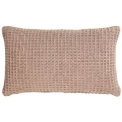 Kave Home - Housse De Coussin Shallowy 100% Coton Rose 30 X 50 Cm - Rose
