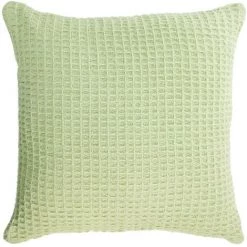 Kave Home - Housse De Coussin Shallowy 100% Coton Vert 45 X 45 Cm - Vert