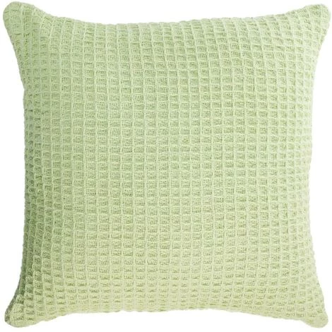 Kave Home - Housse De Coussin Shallowy 100% Coton Vert 45 X 45 Cm - Vert 3 Kave Home - Housse De Coussin Shallowy 100% Coton Vert 45 X 45 Cm - Vert