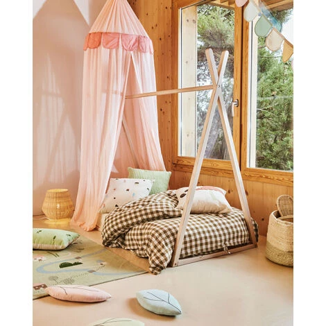 Kave Home - Housse De Coussin Shallowy 100% Coton Vert 45 X 45 Cm - Vert 4 Kave Home - Housse De Coussin Shallowy 100% Coton Vert 45 X 45 Cm - Vert – Image 2