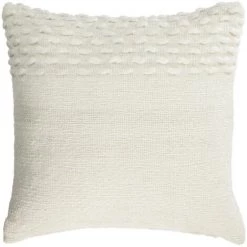 Kave Home - Housse De Coussin Beva Blanc 45 X 45 Cm - Blanc