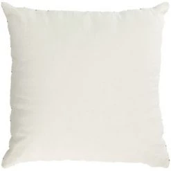 Kave Home - Housse De Coussin Elmina 100% Lin Blanc 45 X 45cm - Blanc