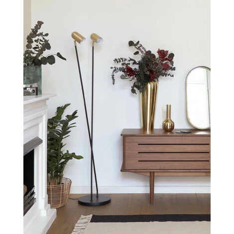 Kave Home - Vase Avec Poignée Catherine En Métal Doré 25 Cm - Doré 4 Kave Home - Vase Avec Poignée Catherine En Métal Doré 25 Cm - Doré – Image 2