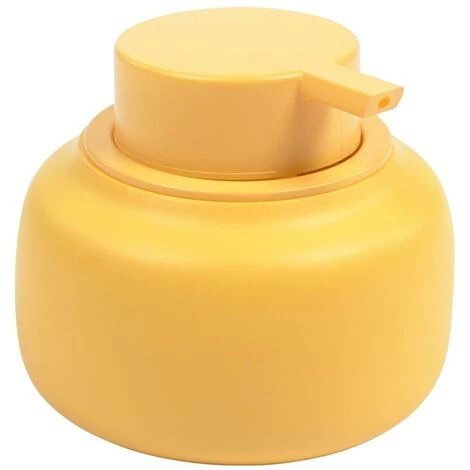 Kave Home - Distributeur De Savon Chia En Résine Jaune Moutarde - Jaune 3 Kave Home - Distributeur De Savon Chia En Résine Jaune Moutarde - Jaune