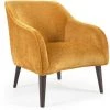 Kave Home - Fauteuil Bobly En Chenille Moutarde Et Pieds En Bois Finition Wengé - Moutarde 2 Kave Home - Fauteuil Bobly En Chenille Moutarde Et Pieds En Bois Finition Wengé - Moutarde -KAVE HOME Soldes 2022 49720933 1