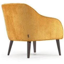 Kave Home - Fauteuil Bobly En Chenille Moutarde Et Pieds En Bois Finition Wengé - Moutarde 9 Kave Home - Fauteuil Bobly En Chenille Moutarde Et Pieds En Bois Finition Wengé - Moutarde -KAVE HOME Soldes 2022 49720933 3