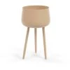 Kave Home - Cache-pot Apia En Métal Beige Ø 15cm - Beige -KAVE HOME Soldes 2022 49720936 1