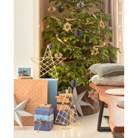 Kave Home - Guirlande Lumineuse Narel Doré 1,9m - Doré 4 Kave Home - Guirlande Lumineuse Narel Doré 1,9m - Doré – Image 2