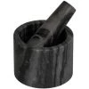 Kave Home - Mortier Johana En Marbre - Noir