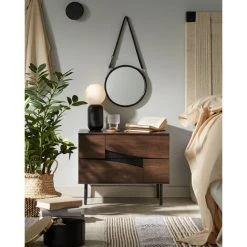 Kave Home - Table De Chevet Cutt 60 X 51 Cm - Naturel 10 Kave Home - Table De Chevet Cutt 60 X 51 Cm - Naturel -KAVE HOME Soldes 2022 51186103 4