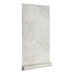 Kave Home - Papier Peint Tropic Gris 10 X 0,53 M FSC MIX Credit - Gris