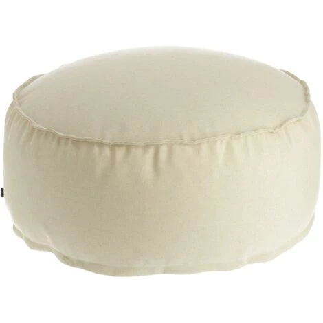 Kave Home - Pouf Rond Nedra Ø 70 Cm Beige - Beige 3 Kave Home - Pouf Rond Nedra Ø 70 Cm Beige - Beige