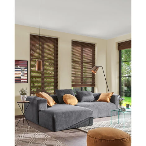 Kave Home - Coussin Blok 40 X 60 Cm Gris - Gris 4 Kave Home - Coussin Blok 40 X 60 Cm Gris - Gris – Image 2