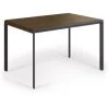 Kave Home - Table Extensible Nadyria En Contreplaqué De Noyer Et Pieds En Acier Noir 120 (160) X 80 Cm - Naturel 1 Kave Home - Table Extensible Nadyria En Contreplaqué De Noyer Et Pieds En Acier Noir 120 (160) X 80 Cm - Naturel -KAVE HOME Soldes 2022 51186183 1